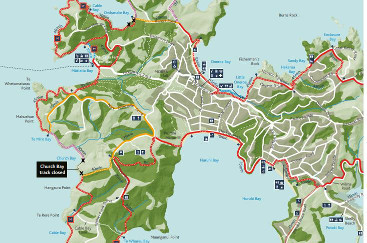 Te Ara Hura Walkway maps